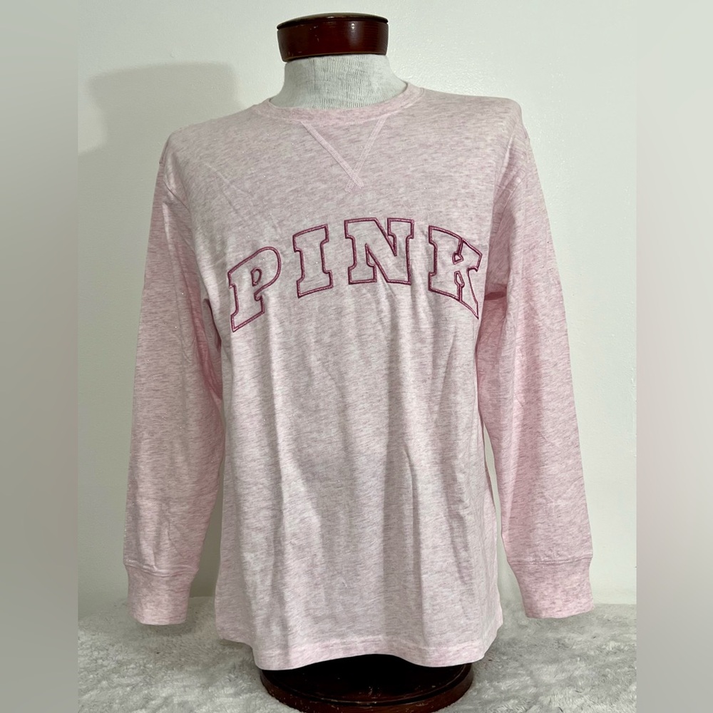 XS Victorias Secret Pink Long Sleeve Tee NWT